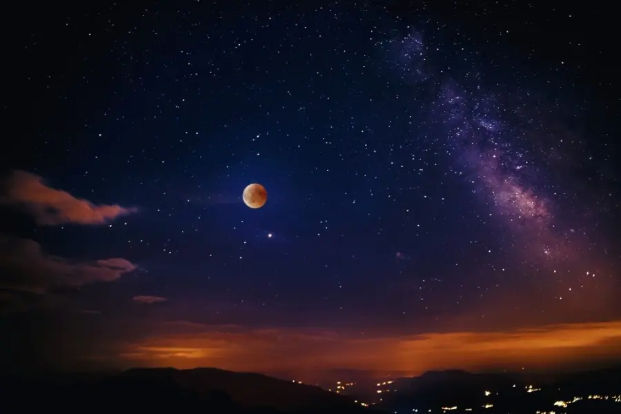 Eclissi lunare parziale: la più recente in Italia